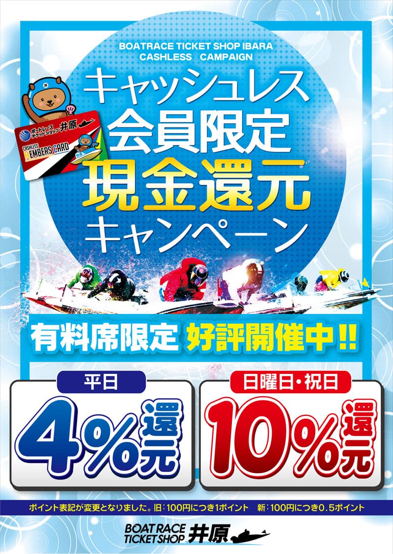 現金還元キャンペーン開催中!